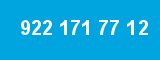 922 171 77 12
